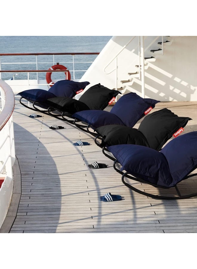 Fatboy Original Outdoor Bean Bag Chair – Large, 134 x 180 cm Lounge Seat for Patio, Garden & Poolside – UV, Water & Dust Resistant, Durable Olefin Fabric, Washable Cover – Indoor & Outdoor - Thunder Grey - Image 2